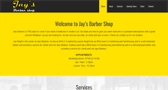 Desktop Screenshot of jaysbarbers.co.uk